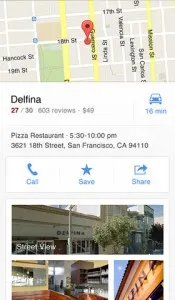 application google map iPhone