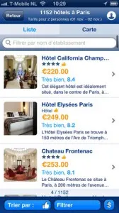application pour voyager 