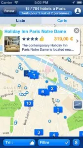 application pour voyager 